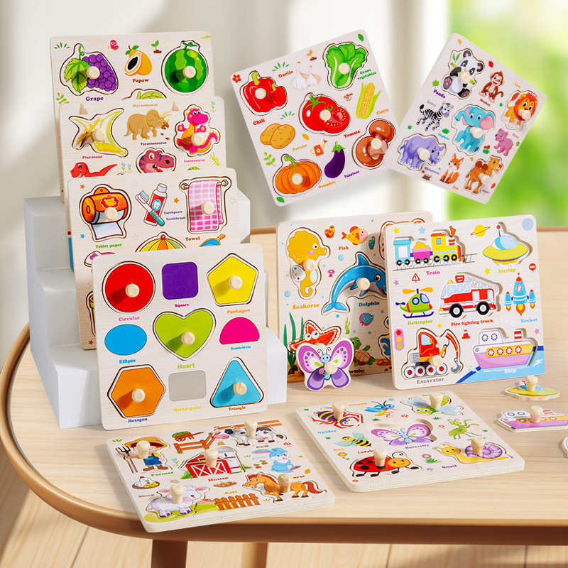 Woodworking Jigsaw - Puzzle in legno Montessori Giocattoli per