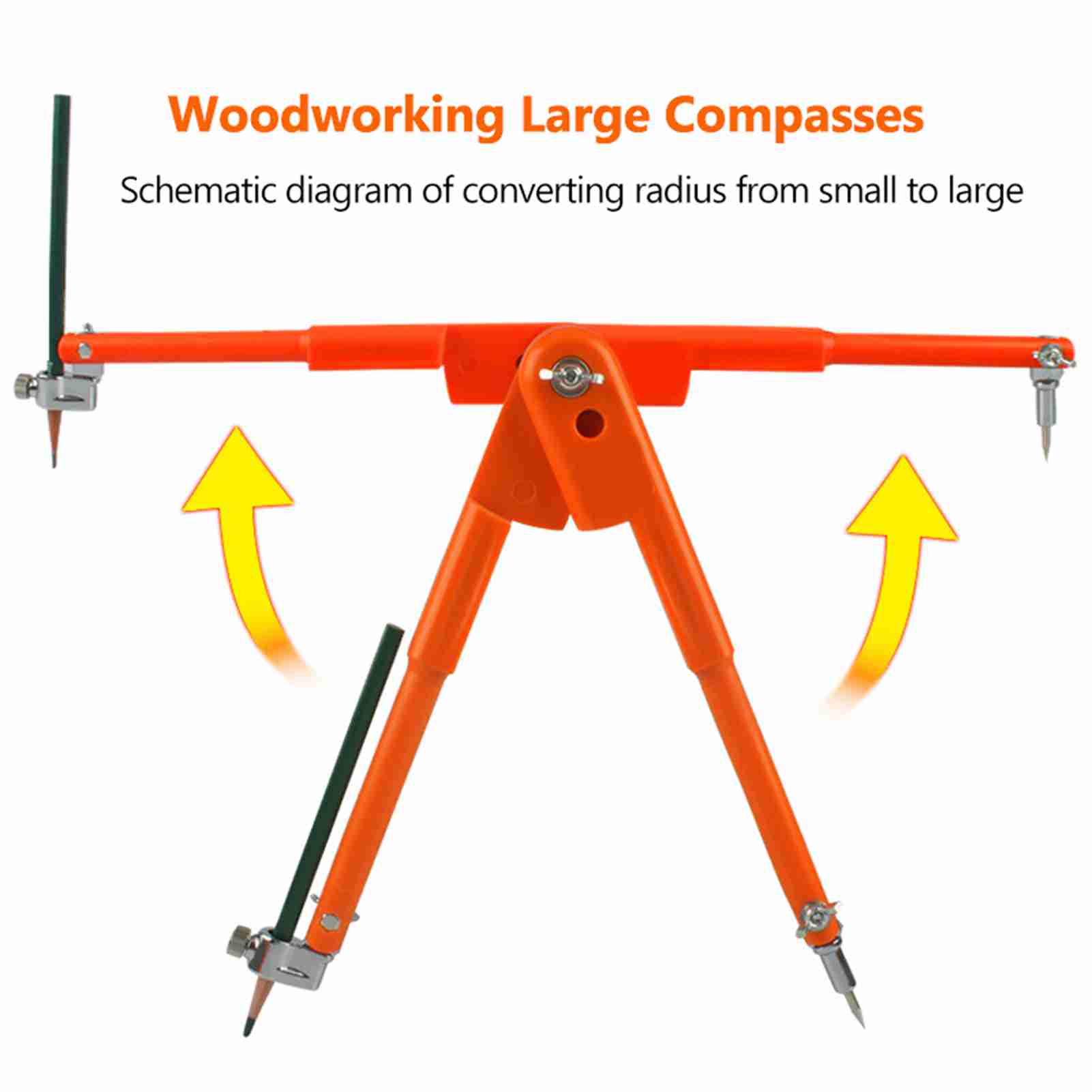 Woodworking Free Plans - Compasso Grande per Falegnameria, Compasso Industriale