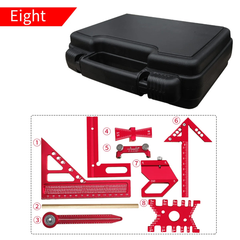 Woodworking Free Plans - Kit quadrato in alluminio per la