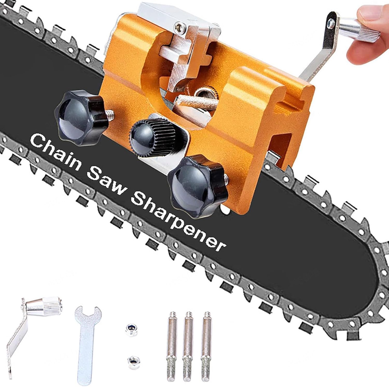 Woodworking Jigsaw - Kit Portatile per Affilatura Manuale di