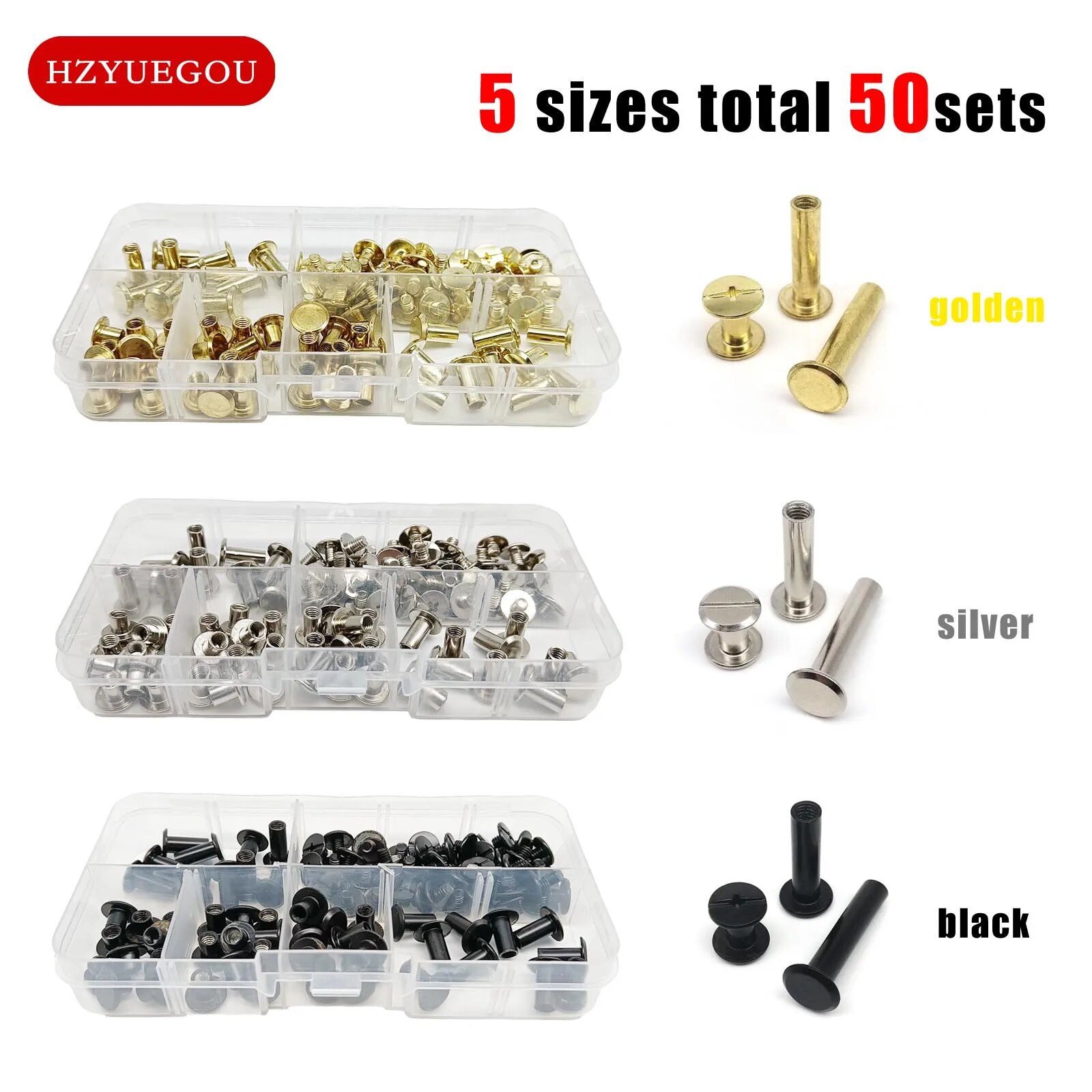 Woodworking Ebook - 50 Set Rivetto Chicago Vite Post