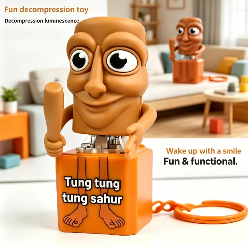 Woodworking For Beginners - Nuovo Portachiavi Tung Tung Tung Sahur,