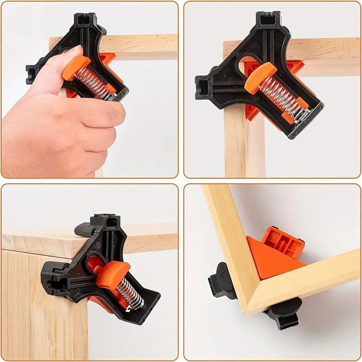 4 Pezzi di Morsetti ad Angolo  - Woodworking Right Angle Clamp recensione e prezzo