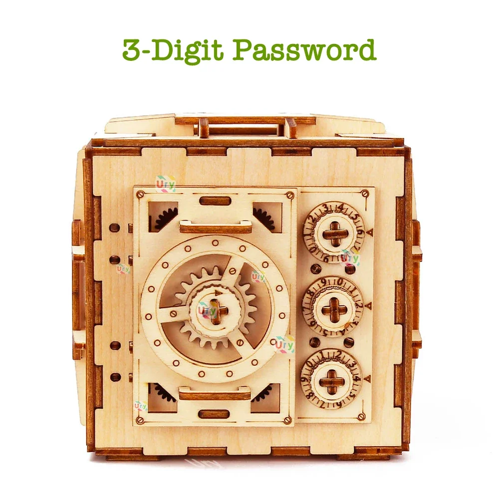 URY Puzzle in legno 3D Passwor - Woodworking Women recensione e prezzo