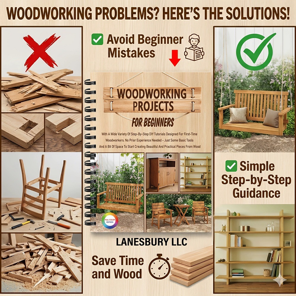 Libro di progetti di falegname - Woodworking Ebook recensione e prezzo
