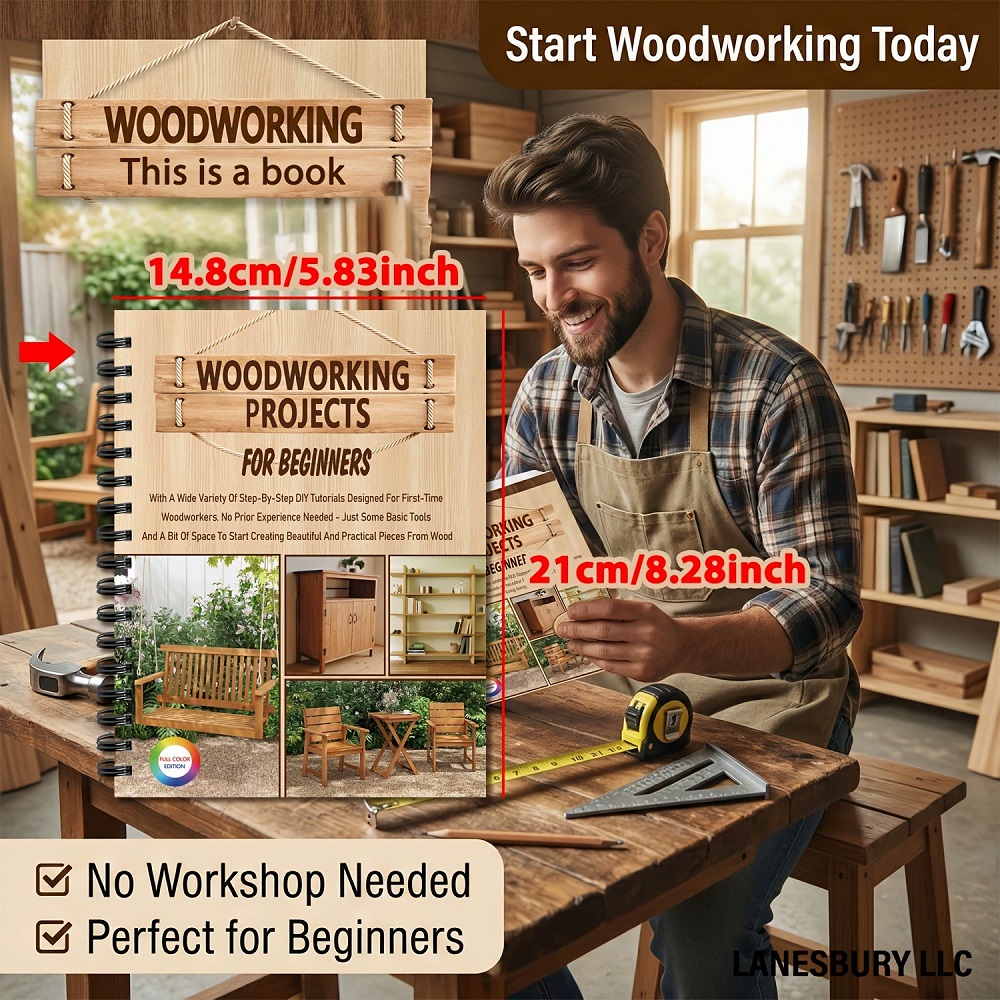Libro di progetti di falegname - Woodworking Ebook recensione e prezzo