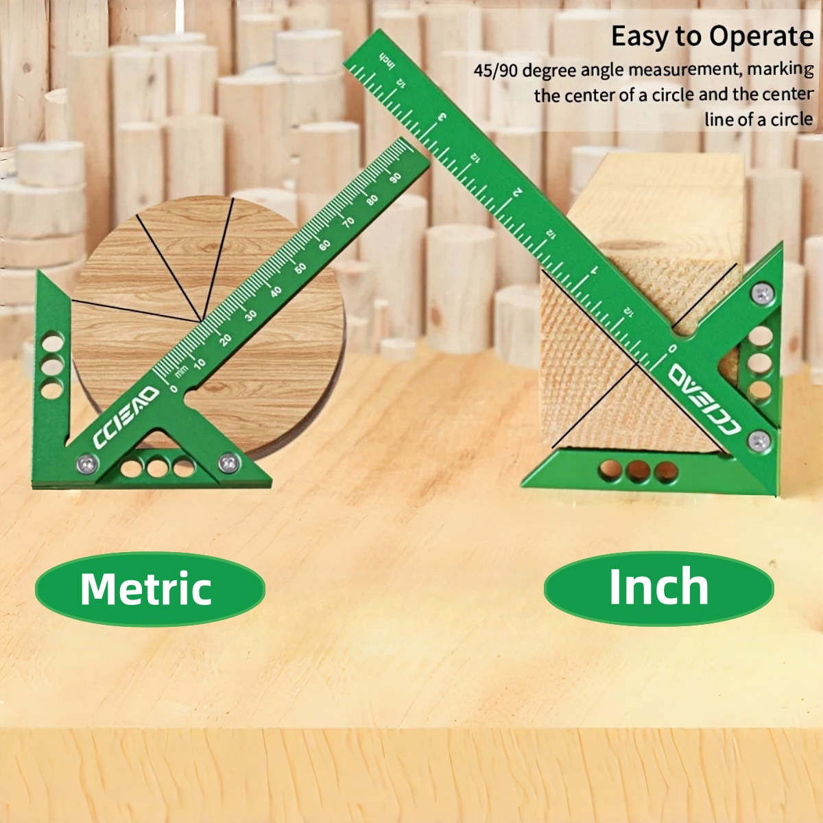 Calibro di linea e righello pe - Woodworking Carpenter recensione e prezzo