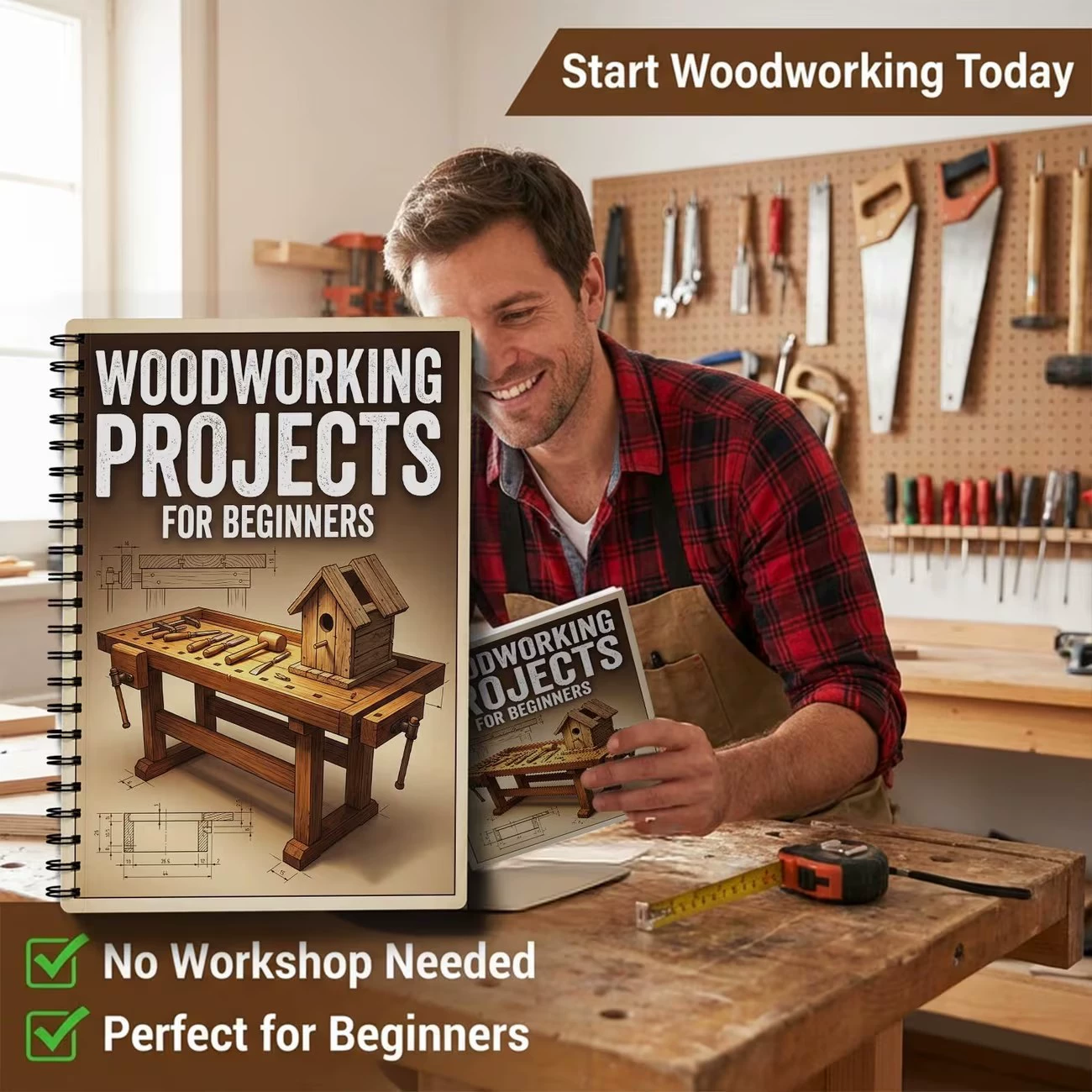 Libro di progetti di falegname - Woodworking Ebook recensione e prezzo