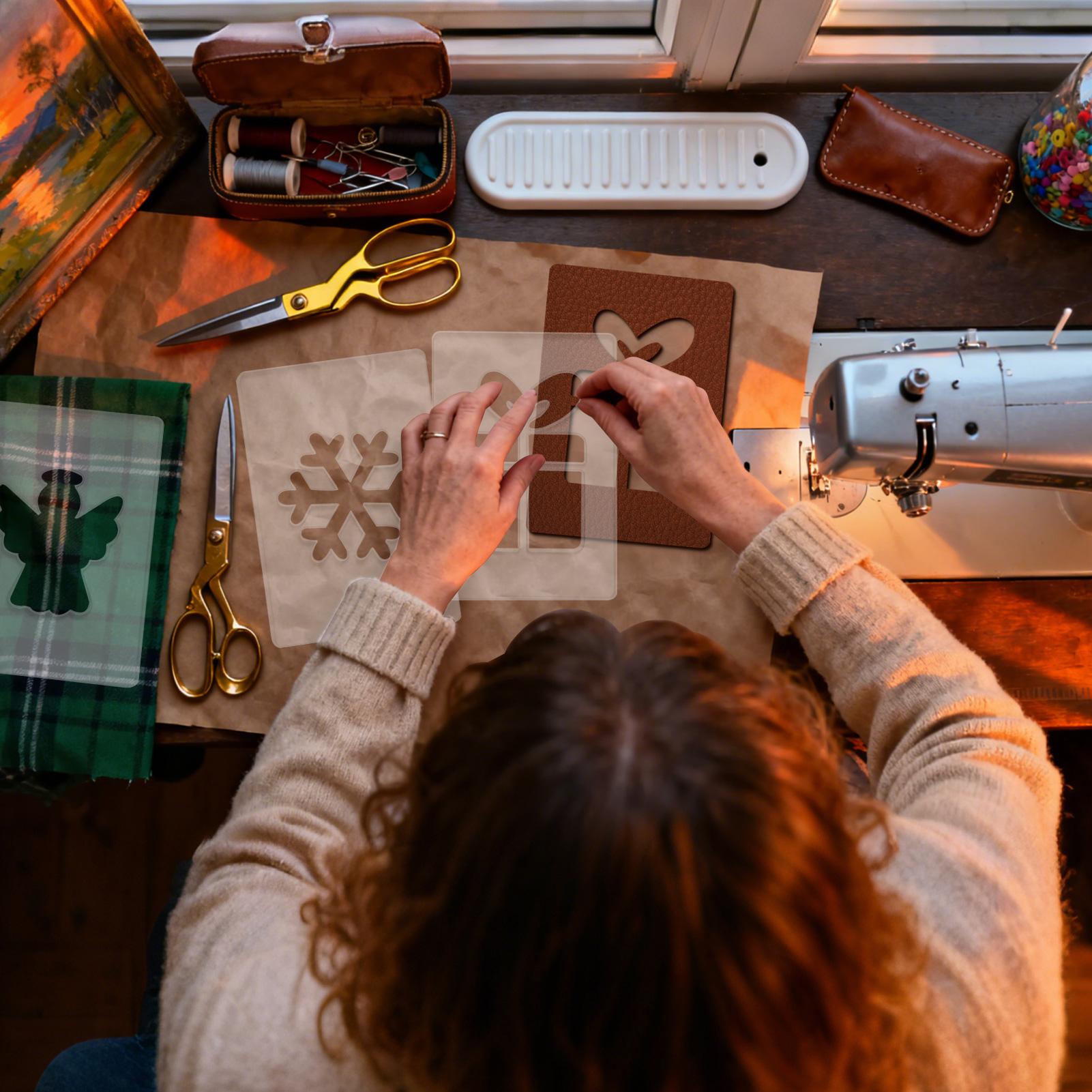 Stencil natalizio Stencil port - Woodworking Women recensione e prezzo