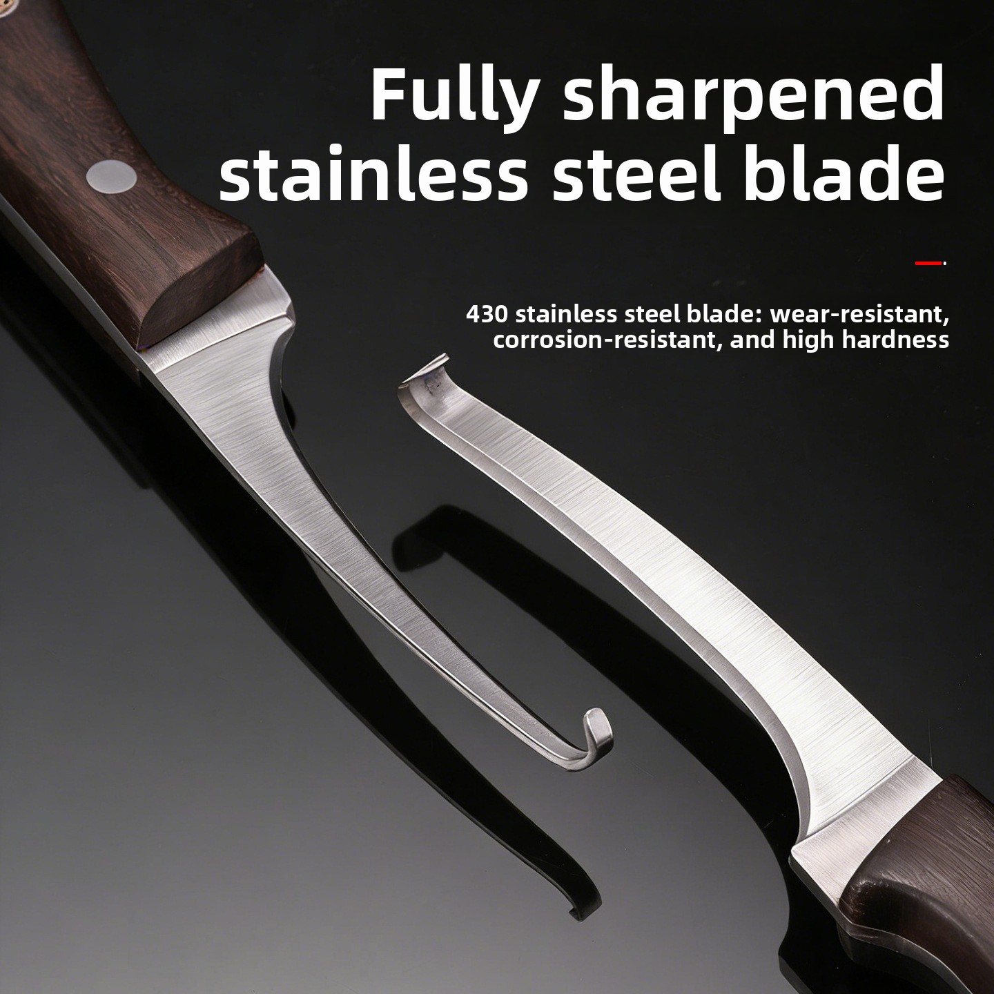 Coltello a Gancio in Acciaio I - Woodworking Man recensione e prezzo