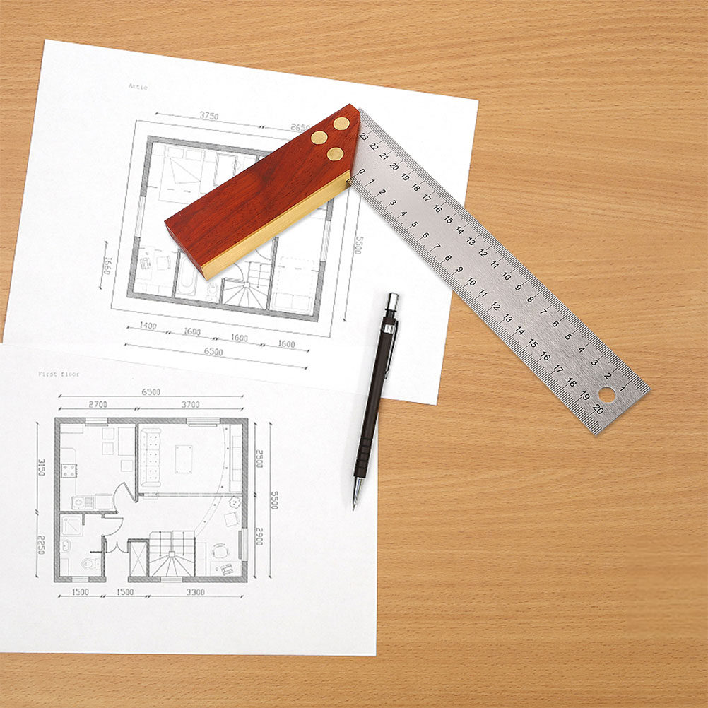 1 Pezzo Righello Angolare a L  - Woodworking Carpenter recensione e prezzo